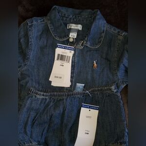 Ralph Lauren Blue Denim Dress